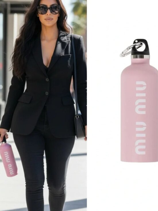 Miu Miu Other - NIB Miu Miu Pink Stainless Steel Water Bottle